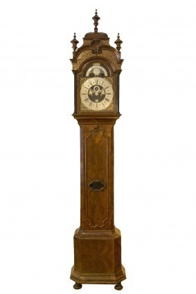 Dutch Longcase Clock Gerrit Kramer Dated 1741