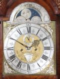 Dutch Amsterdam Longcase Clock Calendar Du Chesne 1740