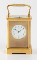 French-gilt-brass-corniche-case-repeating-striking-carriage-travel-doctors-antique-clock-Grottendiek-Bruxelles-