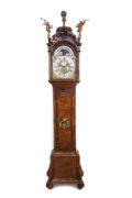Dutch Amsteram Longcase Clock Calendar 4 Airs 1740