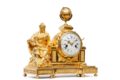 French Louis XVI Ormolu Mantel Clock Urania 1770