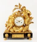 French Louis XVI Ormolu Mantel Clock Hannibal 1770