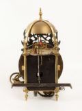 French Brass Lantern Alarm Wall Clock Lefebure 1720