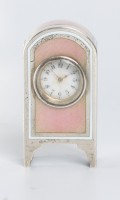 Swiss Miniature Silver Guilloche Enamel 1900