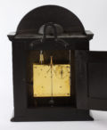 French Religieuse Wall Clock Ebonised St Blimon 1680