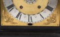 French Religieuse Wall Clock Ebonised St Blimon 1680