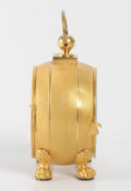 Austrian Gilt Pendule Officier Sonnerie Happacher 1830