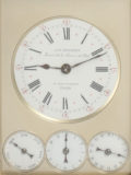 French Gilt Gorge Carriage Clock Calendar Rodanet 1890