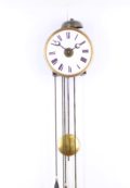 French Morbier Haute Saone Alarm Iron Wall Timepiece 1820