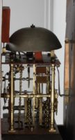 Dutch Frisian Wall Clock Soldier Automaton 1800