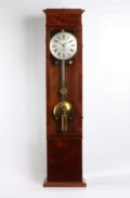 Dutch Mahogany Wall Regulator Precision Kaiser The Hague 1850