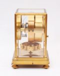 French Gilt Brass Atmos Clock Reutter Circa 1930