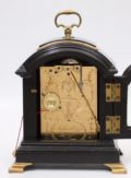 English Table Clock Silent Escapement Holliwell Circa 1800