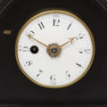 English Table Clock Silent Escapement Holliwell Circa 1800