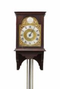 Antique Clock English Hood Clock Marsh Eastry Alarm