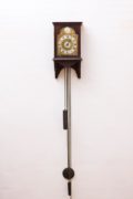 Antique Clock English Hood Clock Marsh Eastry Alarm