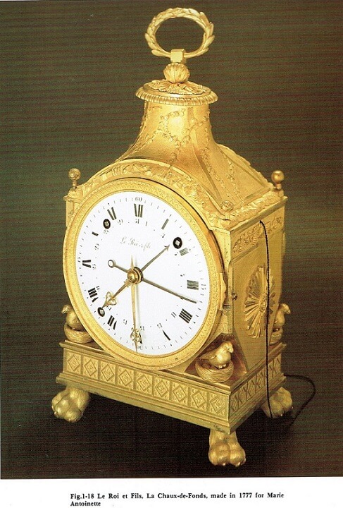 Normaal Groot Gewoon c-5-pendule-dofficier-le-roy-et-fils-1777klein - Gude & Meis | Antieke  klokken