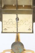 Swiss-night Clock-antique Clock-Basel-brass-Regence-J.J. Zeller