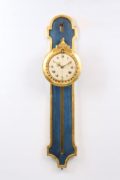 German-Swiss-Louis XVI-rack Clock-antique Clock-parcel Gilt-wood