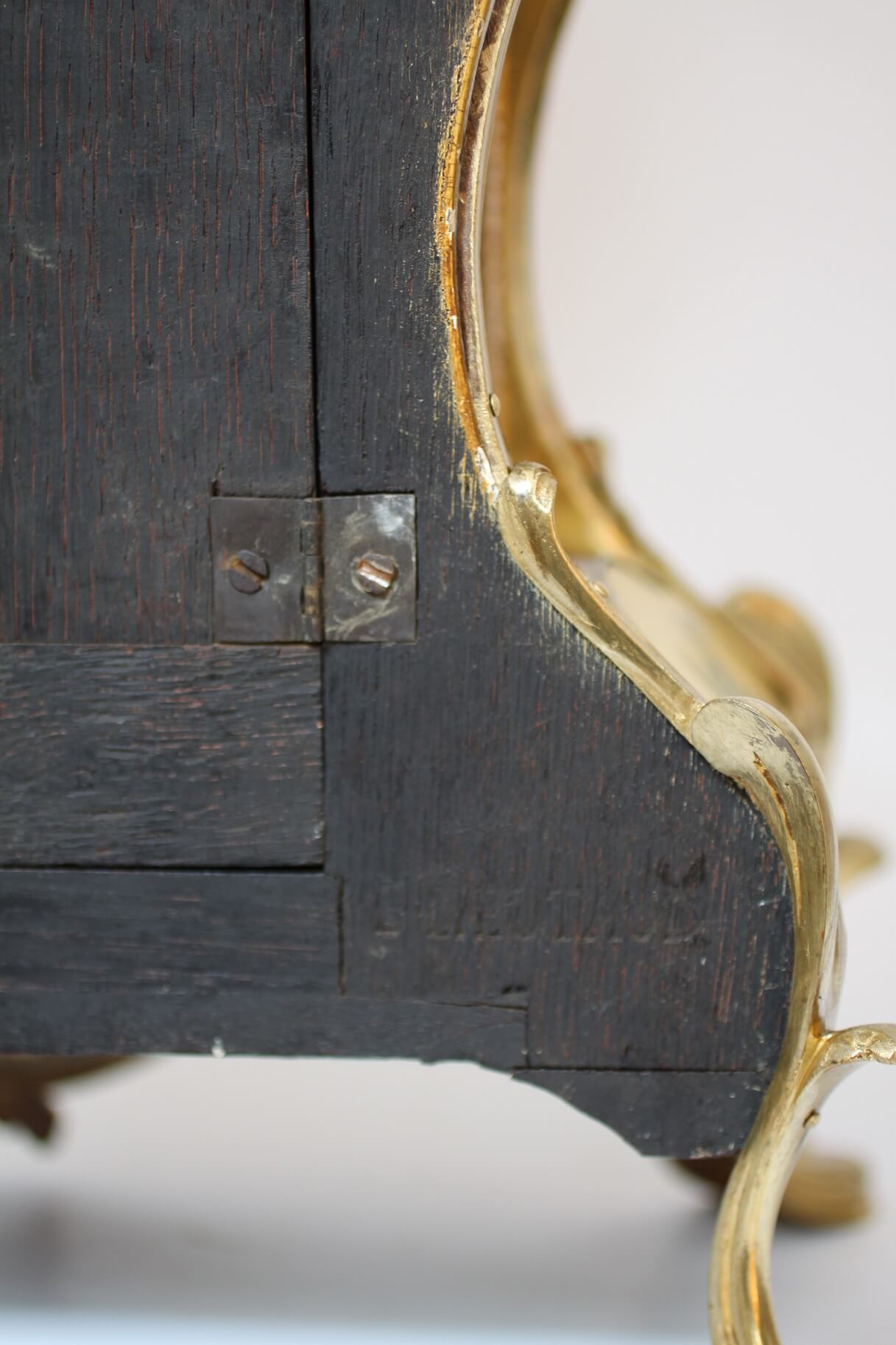 French-Louis XV-antique clock-bracket clock-Viger-Lieutaud-Vernis Martin