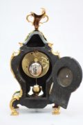 French-antique Clock-Louis XV-corne Verte-braket Clock-cartel-miniature-ormolu