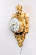 French-Louis XVI-ormolu-cartel D'alcove-pull Repeat-courvoisier-antique Clock
