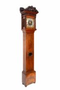 Dutch-Fromanteel-antique Clock-longcase-striking-Amsterdam-carving