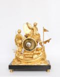 French-Louis XVI-ormolu-mantel Clock-Corsaires-Le Nepveu-circa 1770