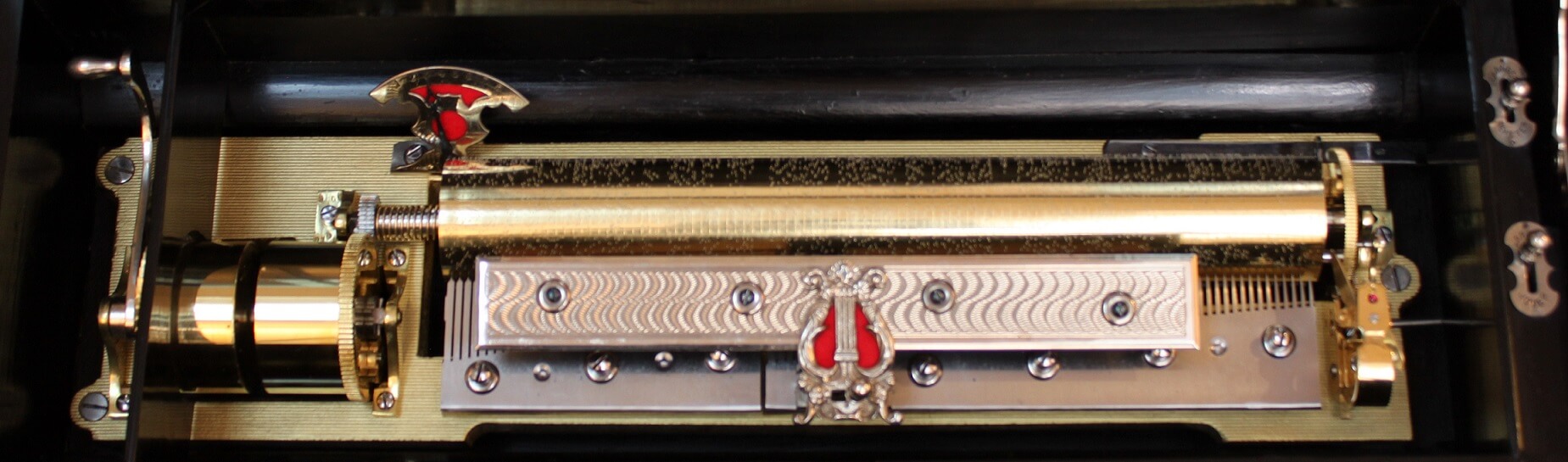 Swiss-rosewood-cylinder music box-mermod freres-1880