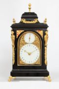 English-quarter Striking-miniature-bracket Clock-antique Clock-Mariott-