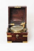 English-chronometer-rosewood-Molyneux-antique Clock-instrument-maritime