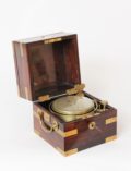 English-chronometer-rosewood-Molyneux-antique Clock-instrument-maritime