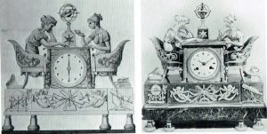 French-Empire-ormolu-antique-mantel-clock-la lectura