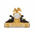 French-Louis XVI-ormolu-bronze-sculptural-antique-clock-study-Piolaine-Boizot-Remond