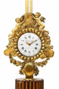 French-Louis XVI-rack-antique-clock-Mosbrucker-Saverne-miniature