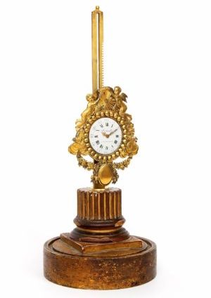 French-Louis XVI-rack-antique-clock-Mosbrucker-Saverne-miniature