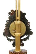 French-Louis XVI-rack-antique-clock-Mosbrucker-Saverne-miniature