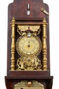 Japanese-pillar-antique-clock-shaku Dokei-shitan-striking-Meiji-