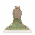 Swiss-miniature-silver-marble-shagreen-antique-clock-timepiece-