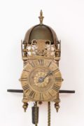 French-miniature-lantern-antique-clock-alarm-Ledoux-Paris-1725