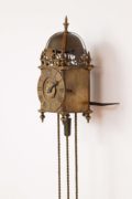 French-miniature-lantern-antique-clock-alarm-Ledoux-Paris-1725