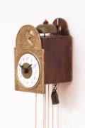 German-Black-Forest-Sorg-miniature-antique-clock-striking-alarm-wall