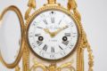 French-Louis XVI-white-marble-ormolu-gilt-bronze-antique-clock-Gille-Paris-