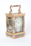 French-cloisonne-gilt-brass-antique-carriage-clock-travel-grande-sonnerie-enamel-repeating-