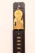 Japan-japanese-ebony-shaku-dokei-pillar-antique-clock-brass