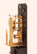 Japan-japanese-ebony-shaku-dokei-pillar-antique-clock-brass