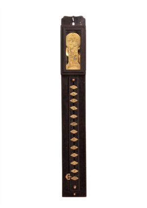 Japan-japanese-ebony-shaku-dokei-pillar-antique-clock-brass