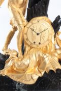 French-Empire-ormolu-bronze-marble-Jason-Feuchere-Galle-antique-clock-striking-malmaison-paris