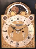 Dutch-ebonised-striking-table-clock-calendar-moonphase-antique-clock-Vrijthoff-the Hague