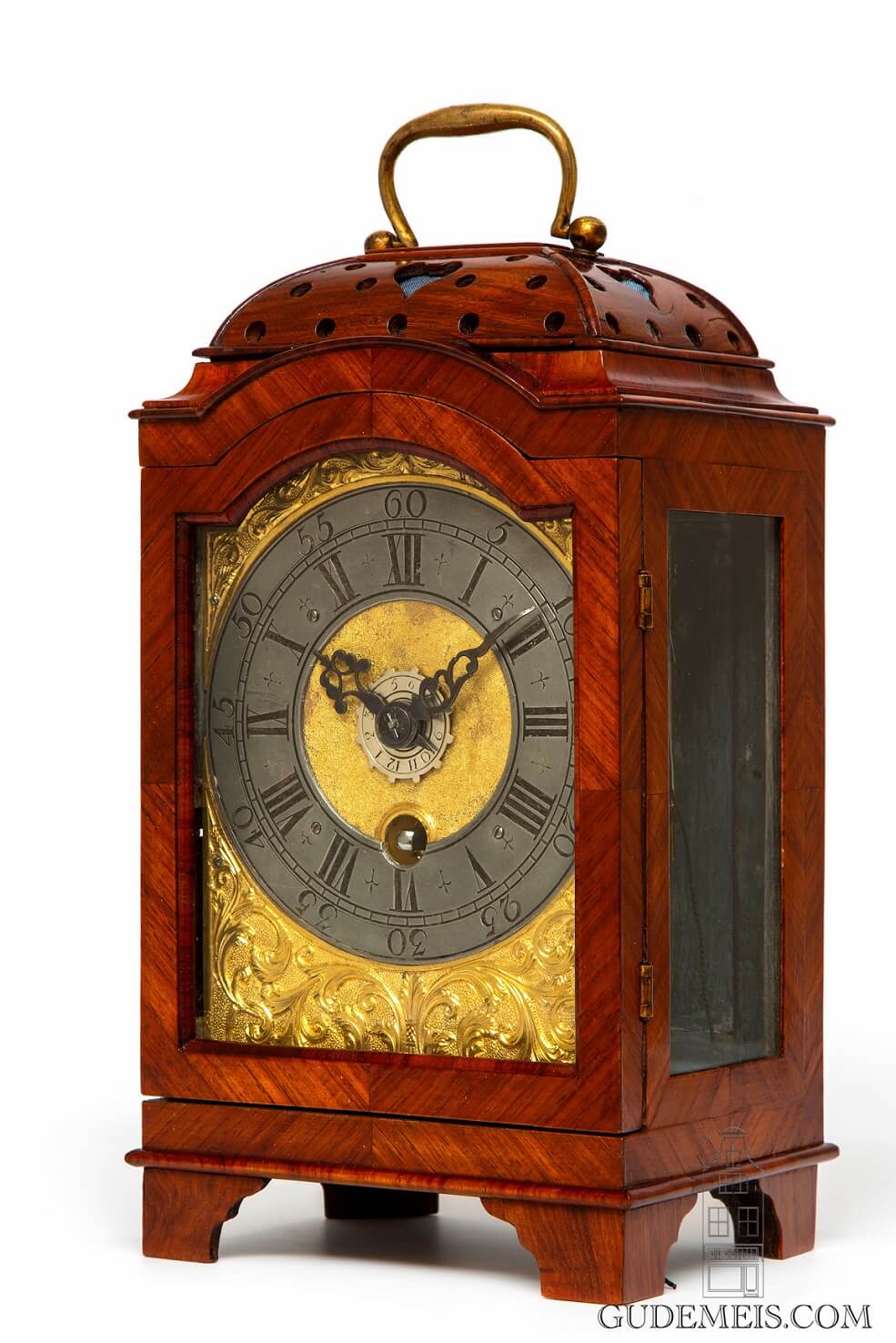 Swiss-Geneva-Louis XVI-kingswood-pendule-officier-ormolu-gilt- bronze-travel-quarter-repeating-alarm-antique-clock-Terrot-Thuillier-